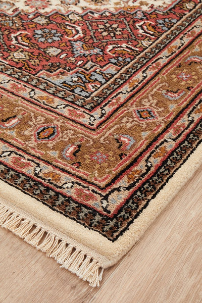 Indian Mahi Handmade 1033 Wool Rug 187X126CM