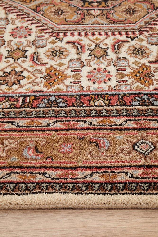 Indian Mahi Handmade 1033 Wool Rug 187X126CM