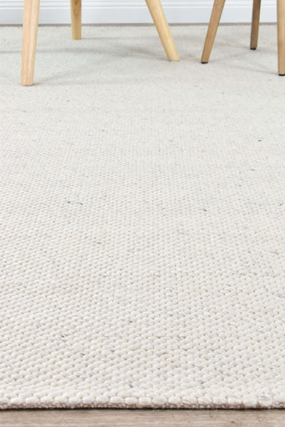 Mali Cream Wool Rug