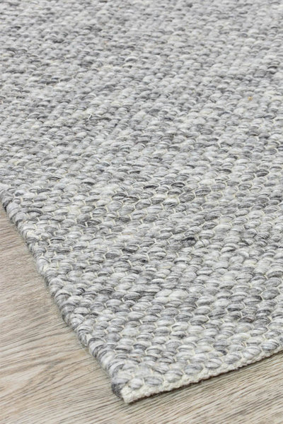 Mali Silver Wool Rug