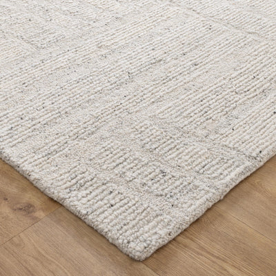 Oxley Pura Silver Modern Wool Rug
