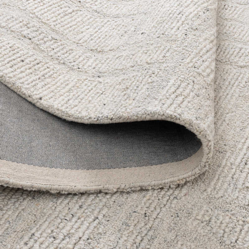 Oxley Pura Silver Modern Wool Rug