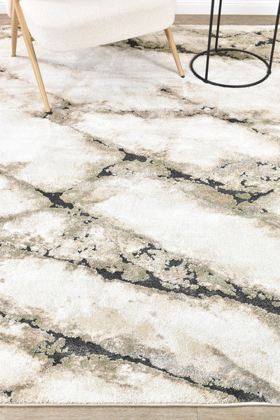 Carrara Sagefrost Marble Rug