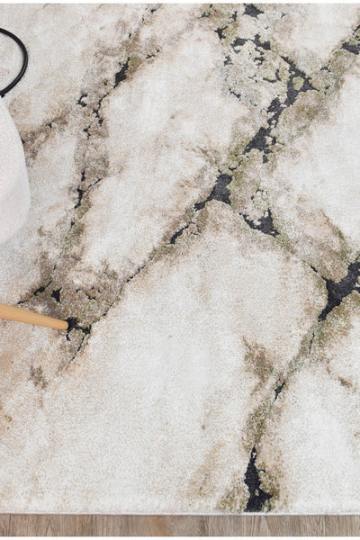 Carrara Sagefrost Marble Rug