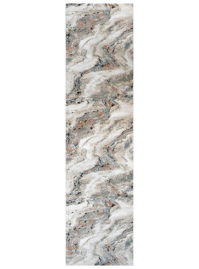 Carrara Lattice Mineral Runner Rug
