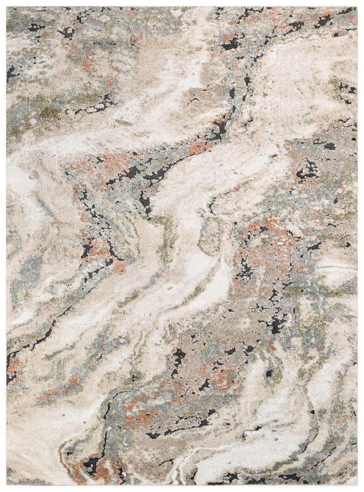 Carrara Lattice Mineral Rug