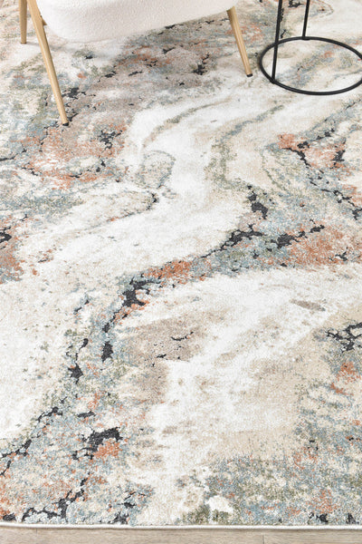 Carrara Lattice Mineral Rug