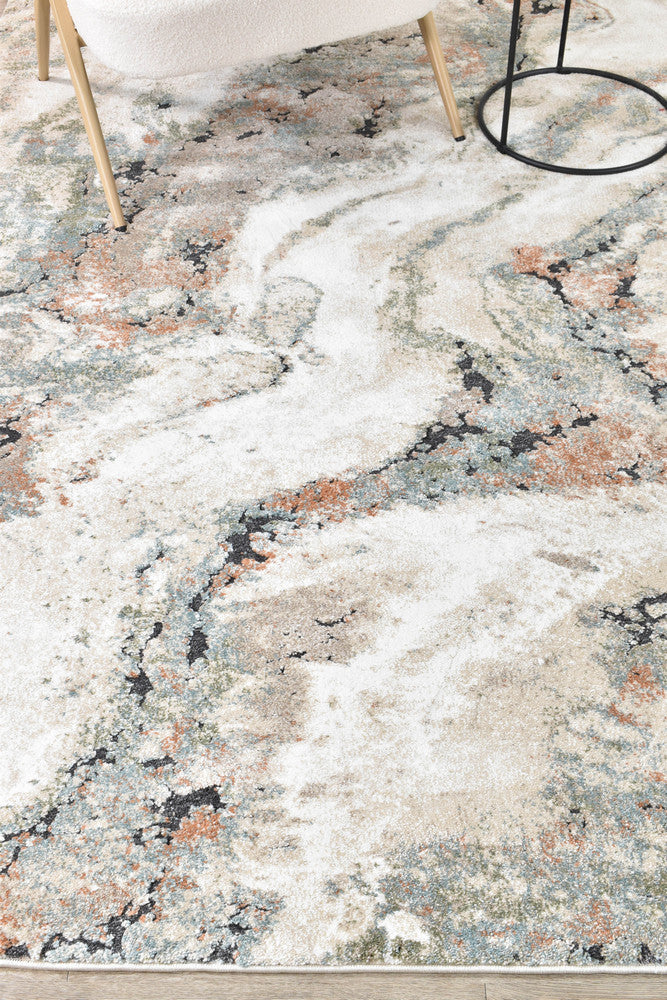 Carrara Lattice Mineral Rug