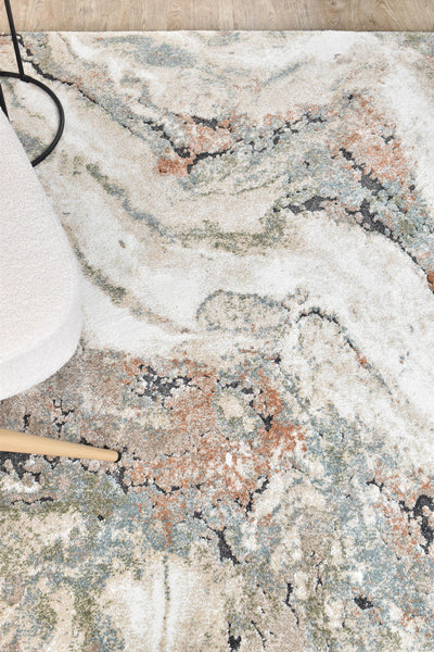 Carrara Lattice Mineral Rug