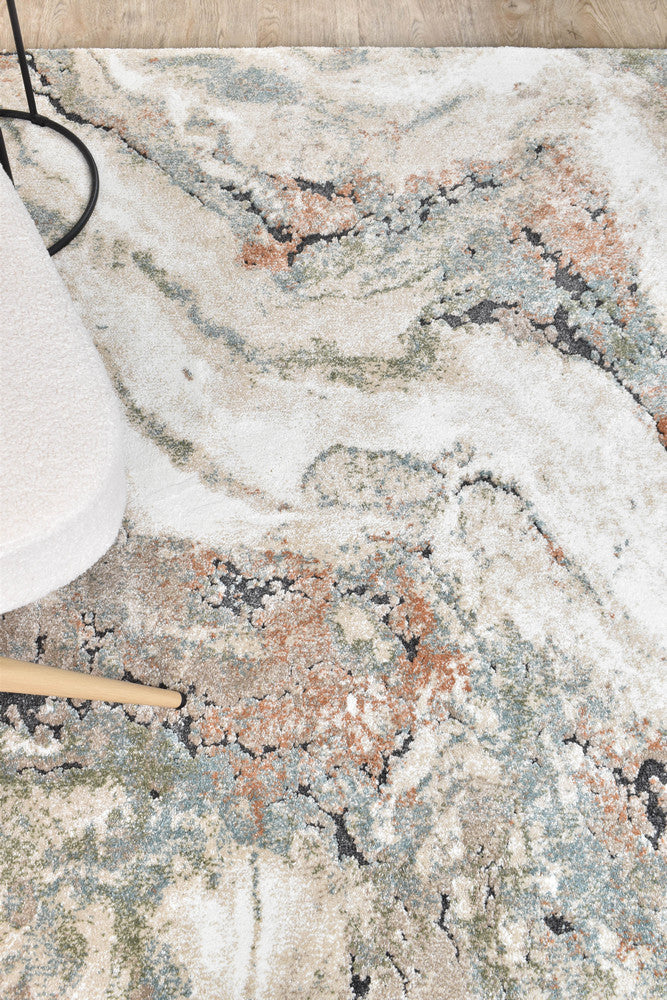 Carrara Lattice Mineral Rug