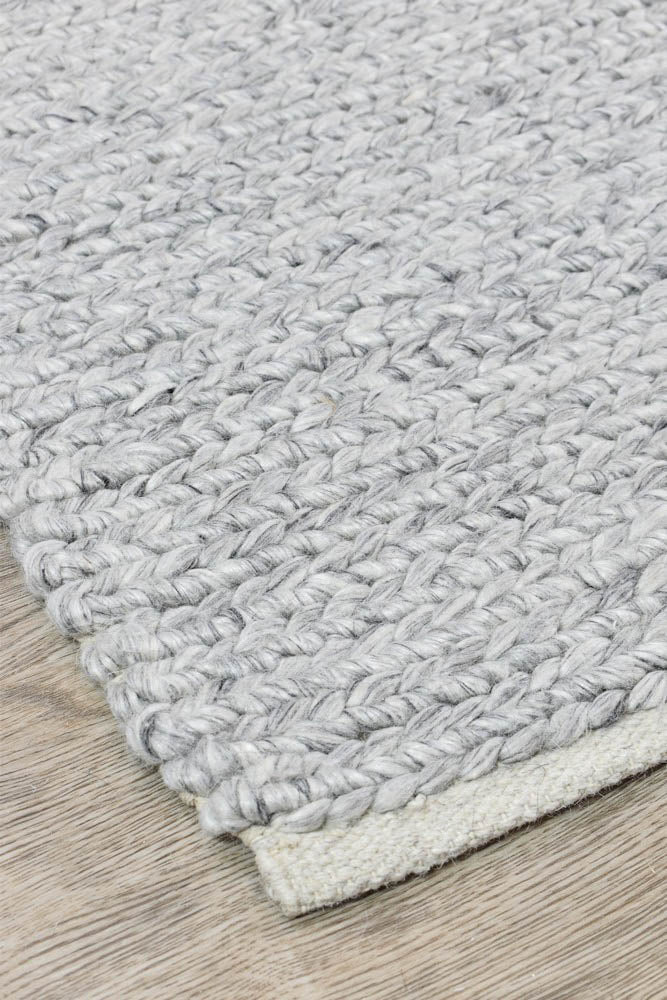 Kensington Fog Wool Rug