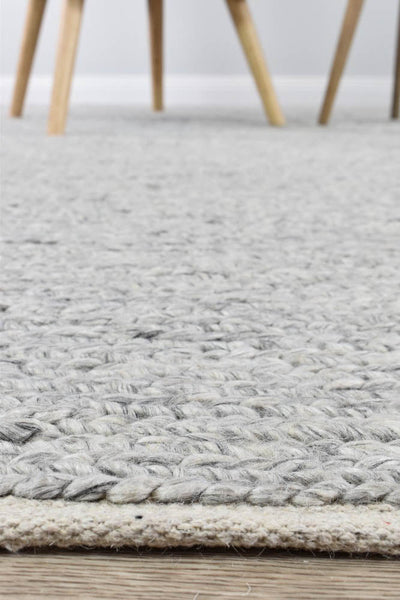 Kensington Fog Wool Rug