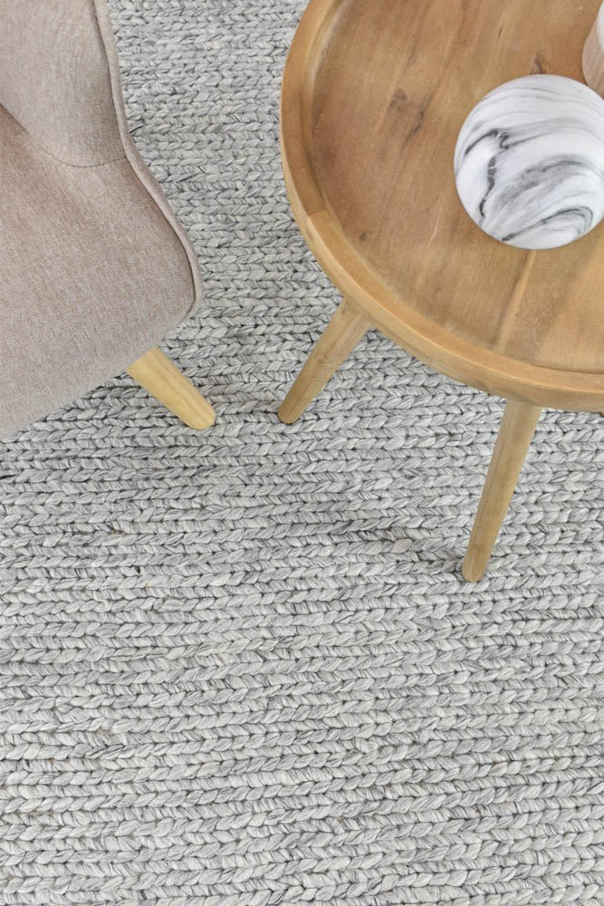 Kensington Fog Wool Rug