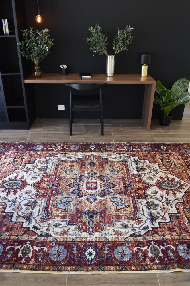 Sari Heriz Moroccan Multi Rug
