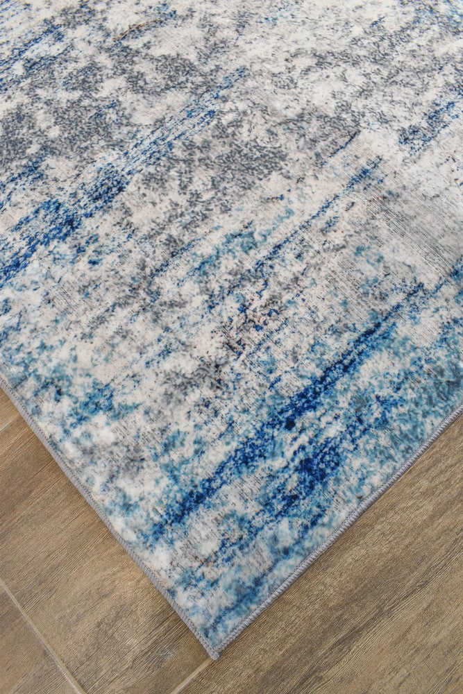 Sari Coastal Ocean Blue Rug