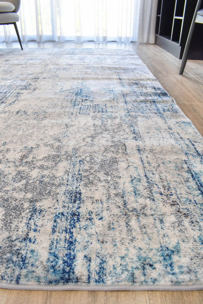 Sari Coastal Ocean Blue Rug