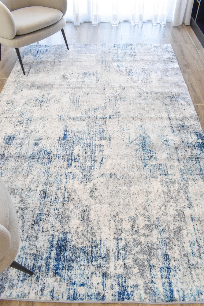 Sari Coastal Ocean Blue Rug