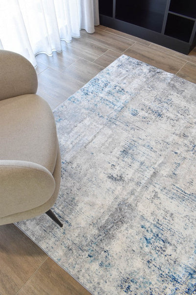Sari Coastal Ocean Blue Rug