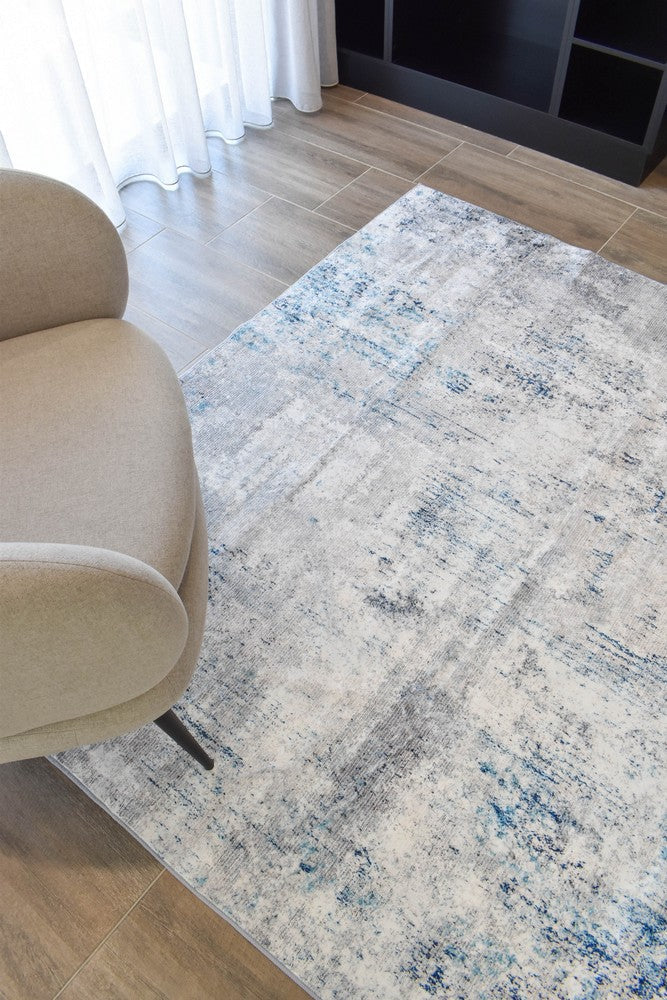 Sari Coastal Ocean Blue Rug