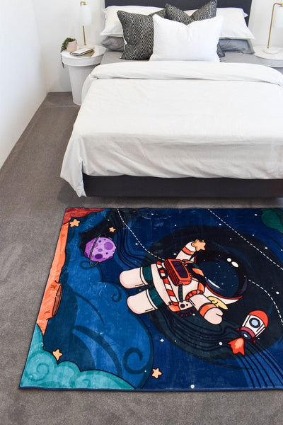 Kids Space Explorer Adventure Play Rug