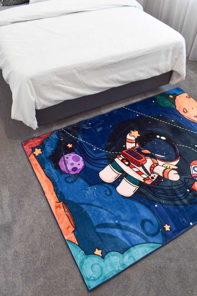 Kids Space Explorer Adventure Play Rug