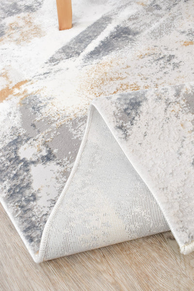Rugbella Lisa Grey Grey Custom Size Runner Rug
