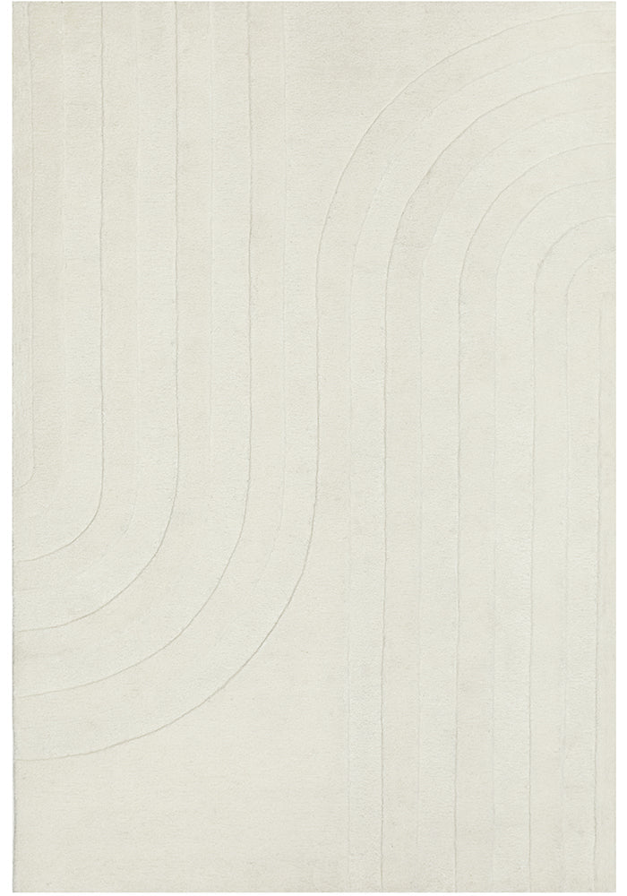 Hugo Bondi White Wool Rug, Rugs Online Rugs Sydney Australia, www.rugsonlinerugs.com.au