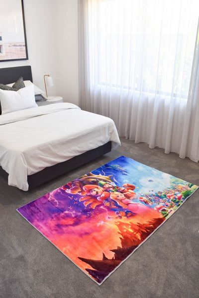 Kids Super Mario Play Rug