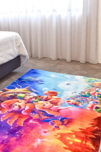 Kids Super Mario Play Rug