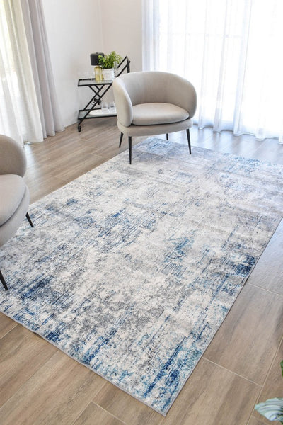 Sari Coastal Ocean Blue Rug