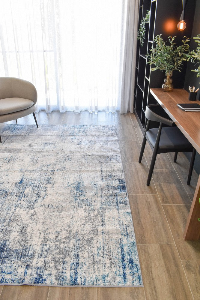 Sari Coastal Ocean Blue Rug