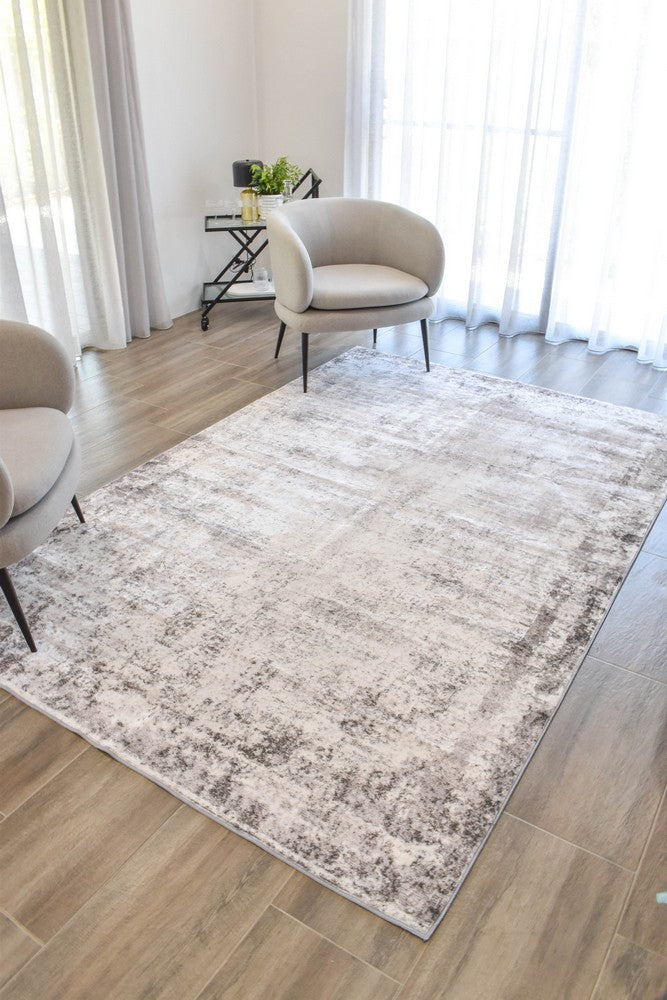Sari Modern Slate Roshan Rug