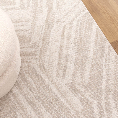 Lawson Geometric Beige Cream Rug 1