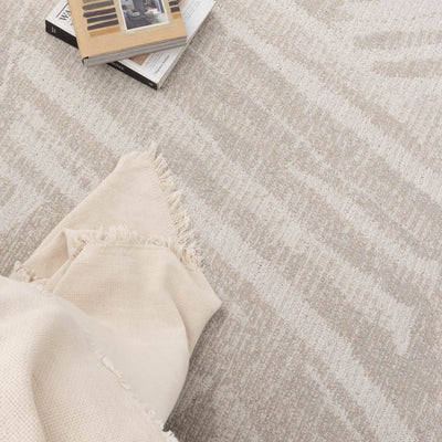 Lawson Geometric Beige Cream Rug 1