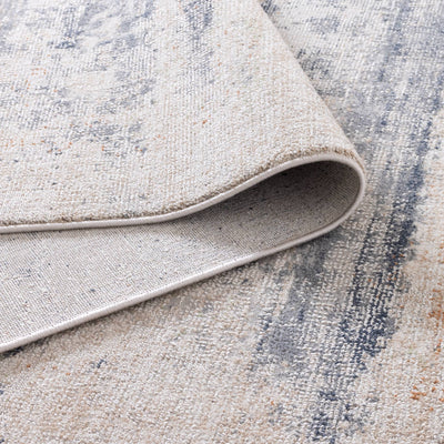 Lawson Distressed Splash Beige Blue Rug 5