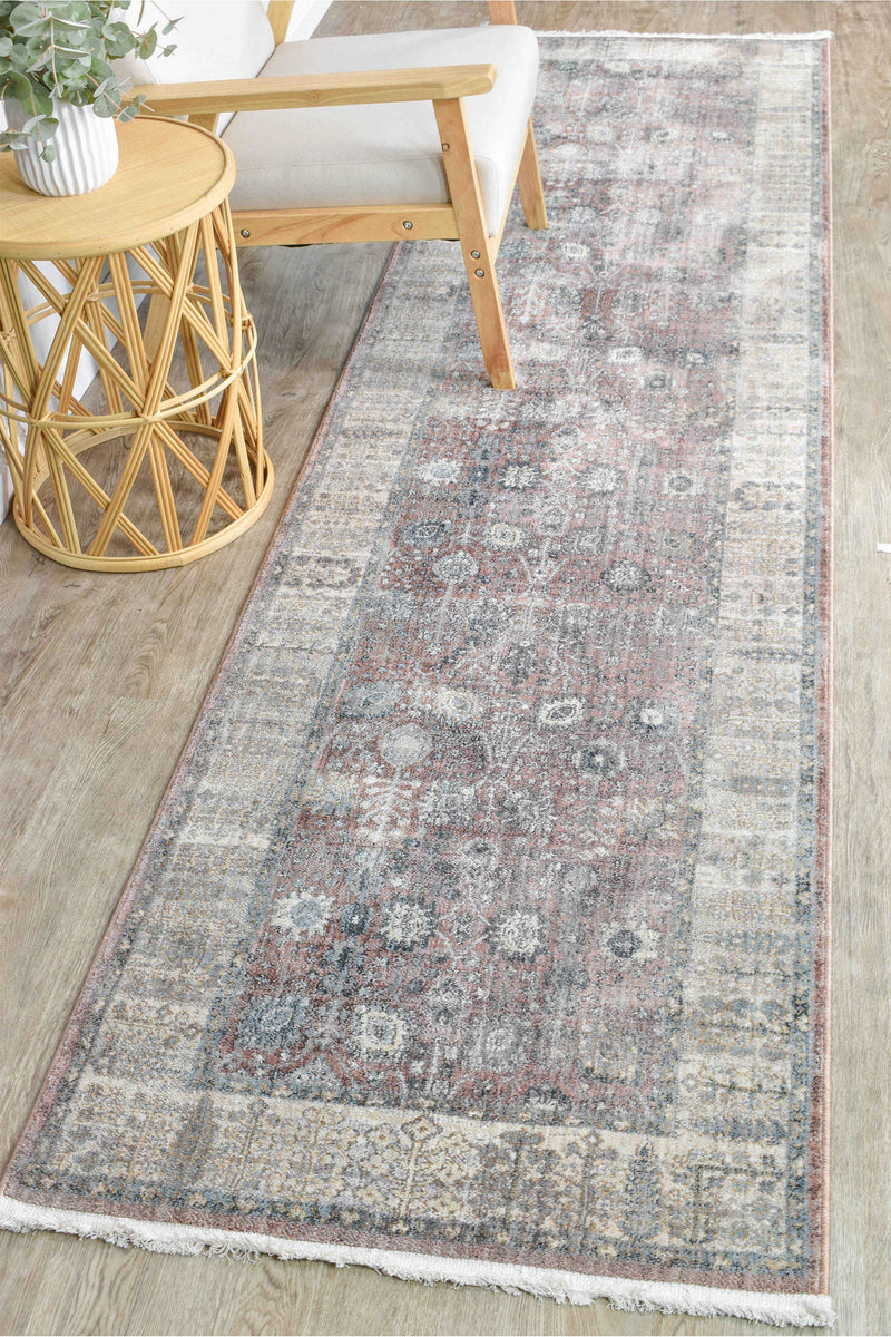 London Accent 0B568A Rose Balm Runner Rug, Rugs Online Rugs Sydney Australia, www.rugsonlinerugs.com.au