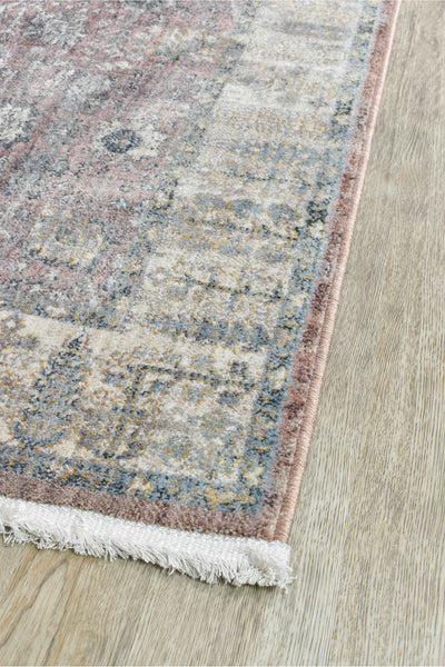 London Accent Rose Balm Runner Rug