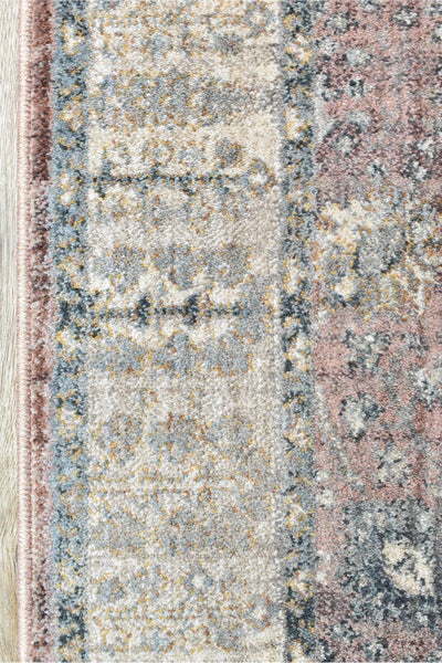 London Accent Rose Balm Runner Rug