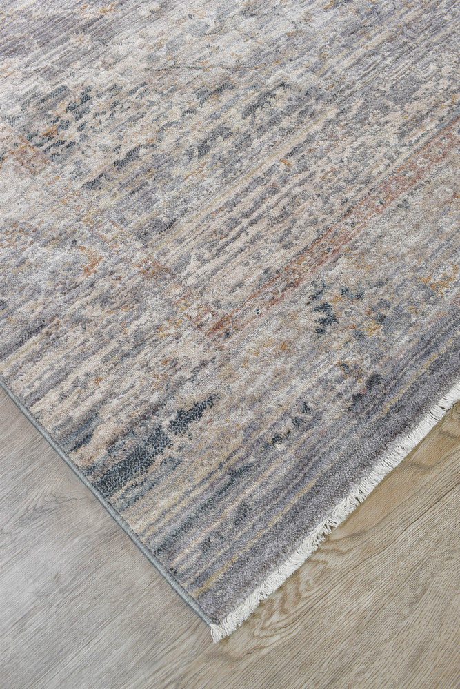 London Accent Distressed Dusty Rose Rug