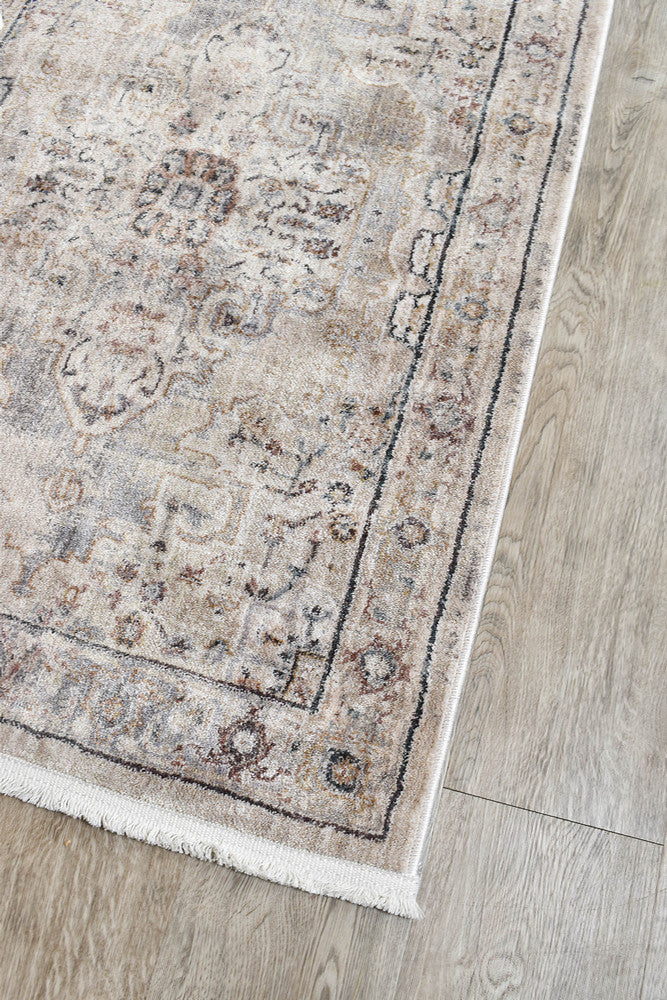 London Accent Elite Taupe Runner Rug