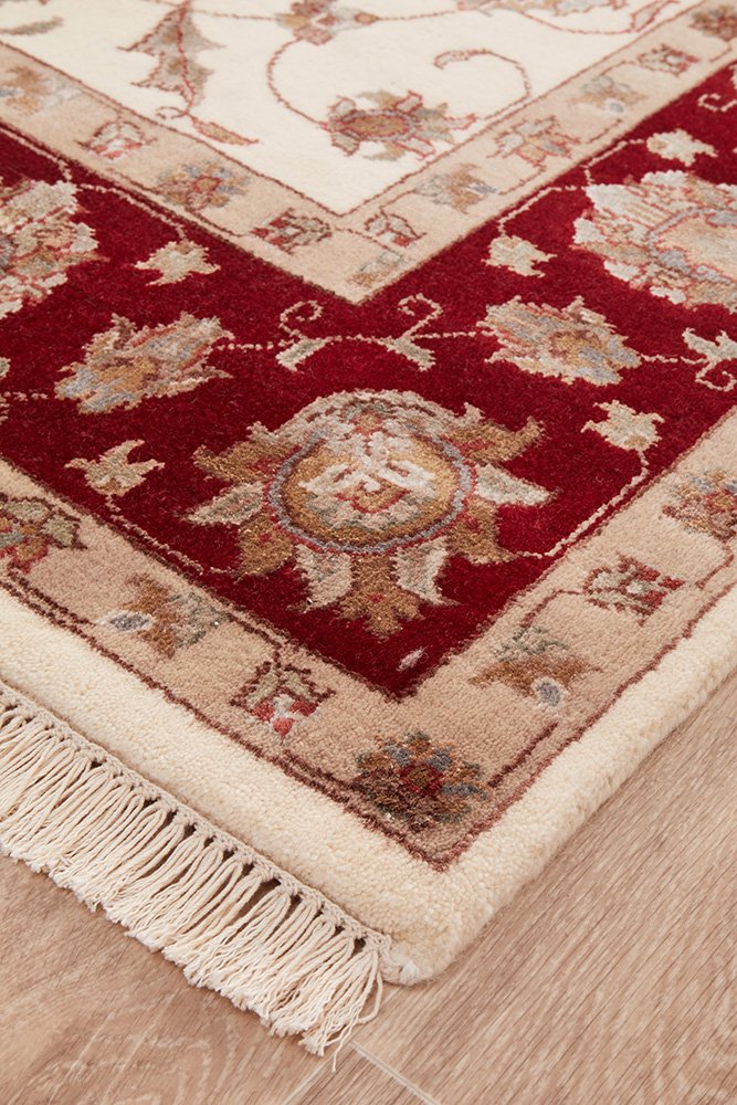 Tabriz Handmade Garden Design Wool With Silk Rug 238X169CM, Rugs Online Rugs Sydney Australia, www.rugsonlinerugs.com.au