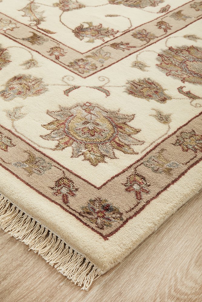 Tabriz Handmade Garden Design Wool With Silk Rug 305X241CM, Rugs Online Rugs Sydney Australia, www.rugsonlinerugs.com.au

