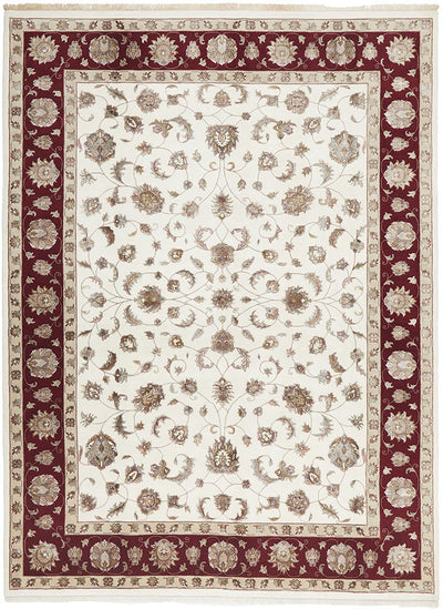 Tabriz Handmade Garden Design Wool With Silk Rug 329X242CM, Rugs Online Rugs Sydney Australia, www.rugsonlinerugs.com.au
