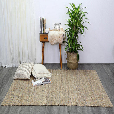 Taj Natural Basket Weave Black Jute Rug, Rugs Online Rugs Sydney Australia, www.rugsonlinerugs.com.au