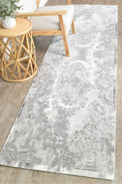 Sophia Neutral Grey Runner Rug, Rugs Online Rugs Sydney Australia, www.rugsonlinerugs.com.au