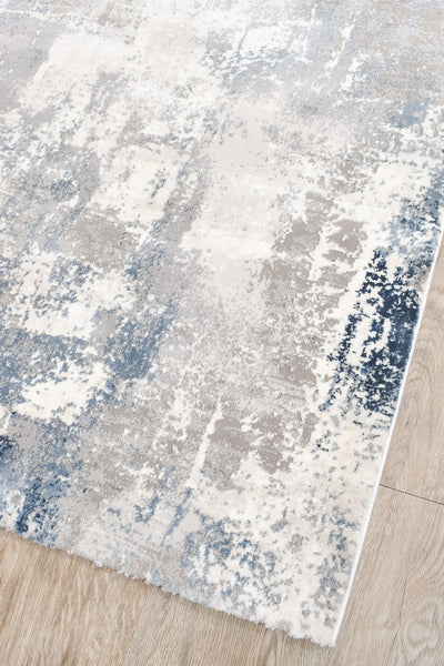 Rugbella Modern Navy LGrey Runner Rug