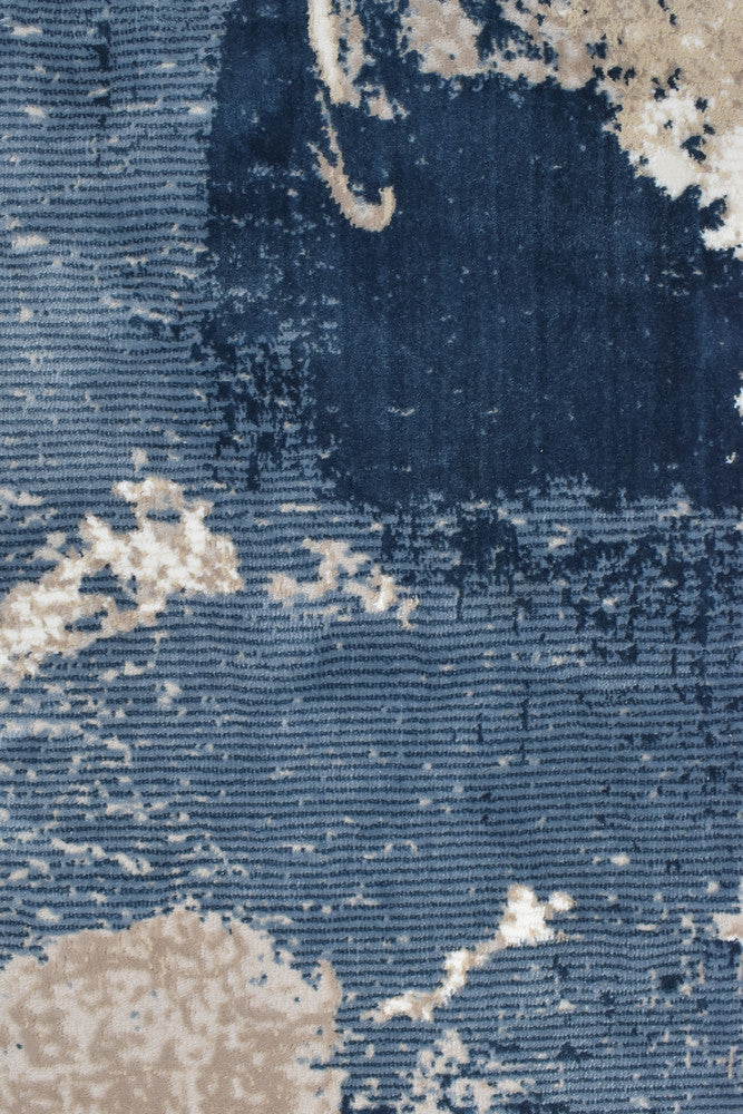 Rugbella London Navy Beige Rug
