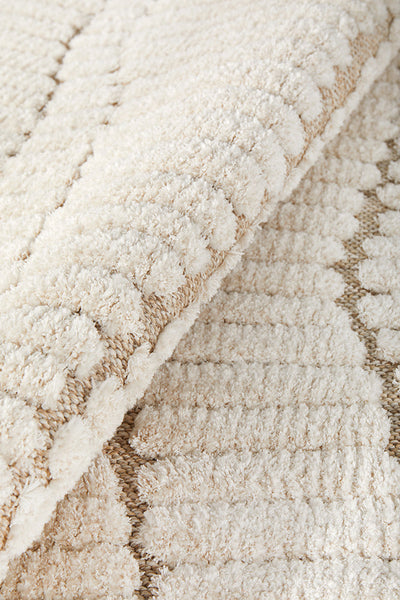 Kathmandu Abercrombie Cream Rug
