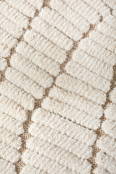 Kathmandu Abercrombie Cream Rug