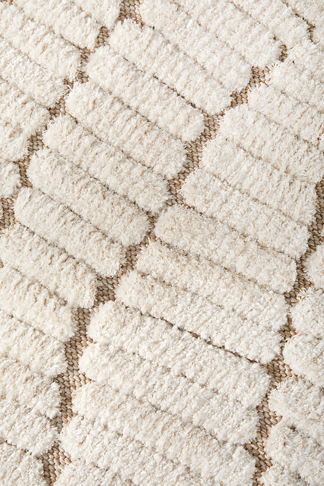 Kathmandu Abercrombie Cream Rug